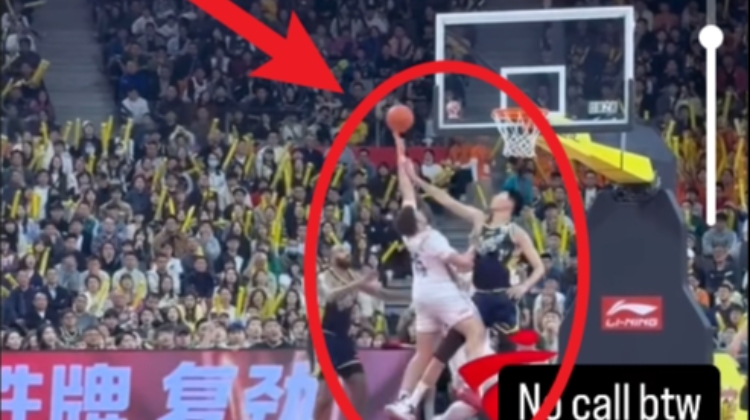 耿耿于怀!洛夫顿晒自己被徐昕封盖:全打手腕了!这不犯规?